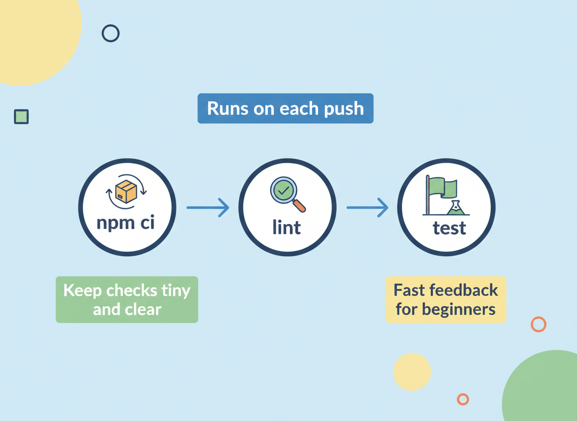 Fundamentos de CI: ejecutar lint y test en cada push — ilustración 8