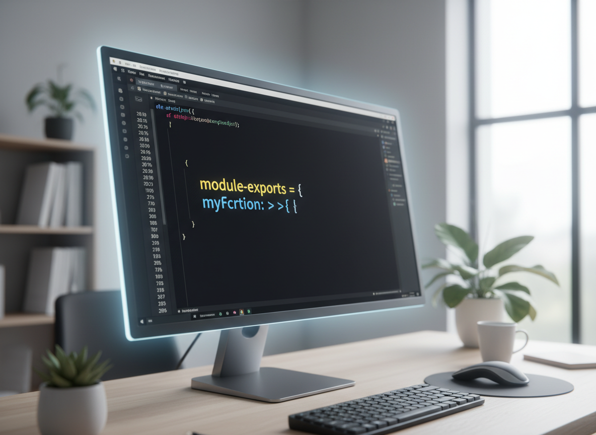 CommonJS basics — require/module.exports and exports — illustration 3