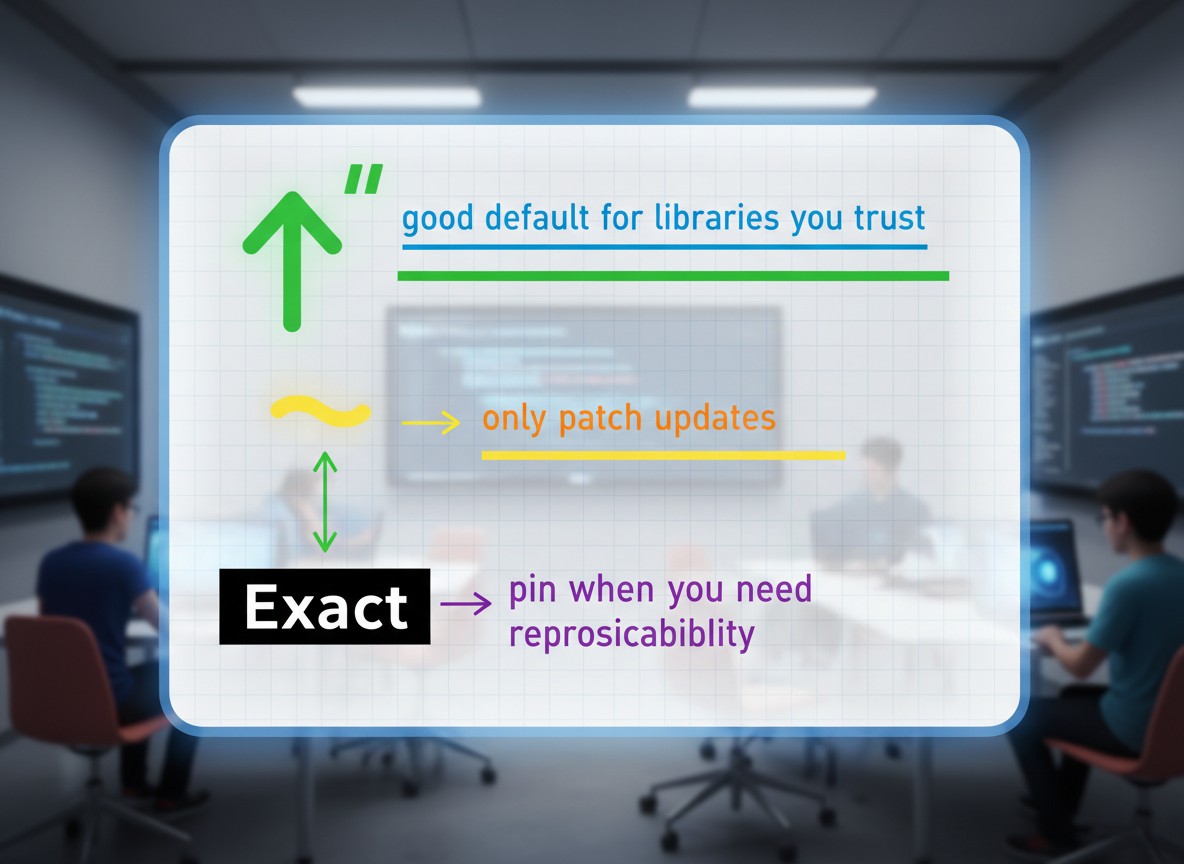 npx en bereiken voor semantische versies — illustratie 5