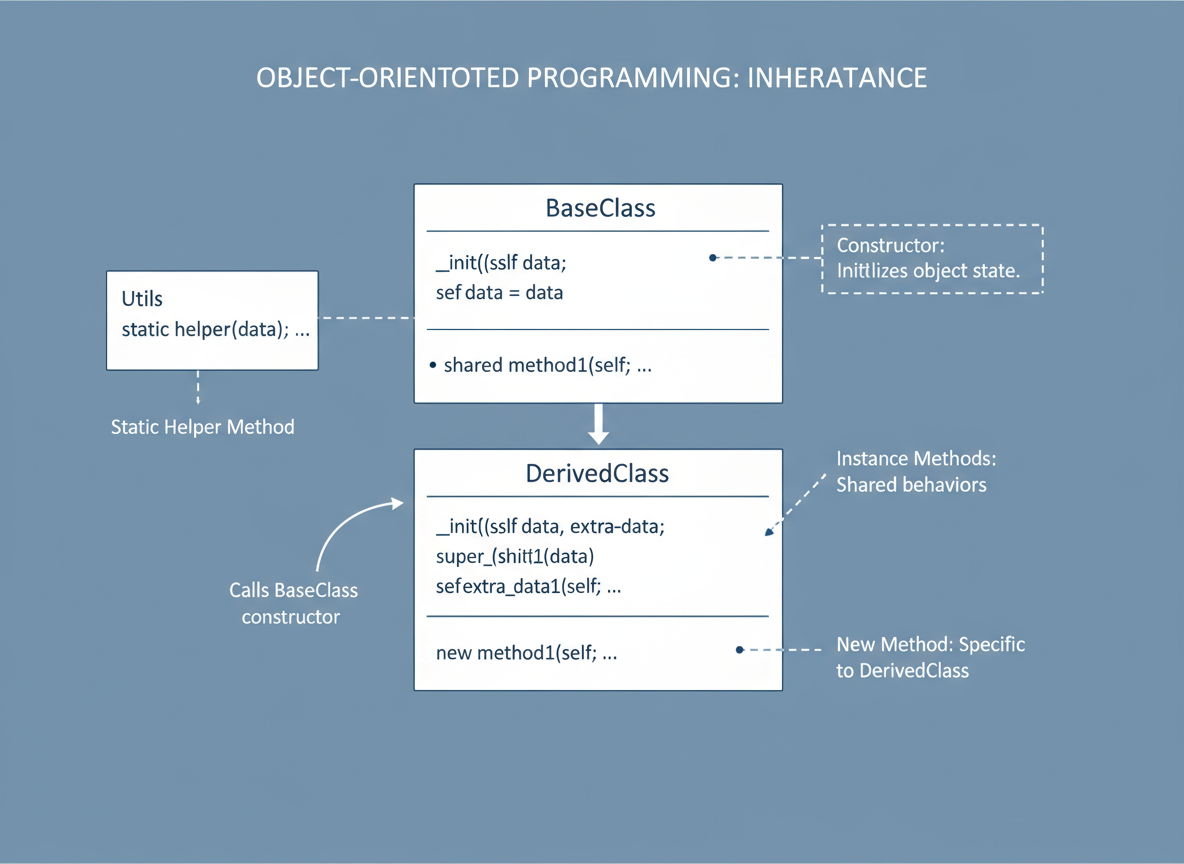 Składnia klas (zapowiedź): constructor, metody, static, extends — ilustracja 8