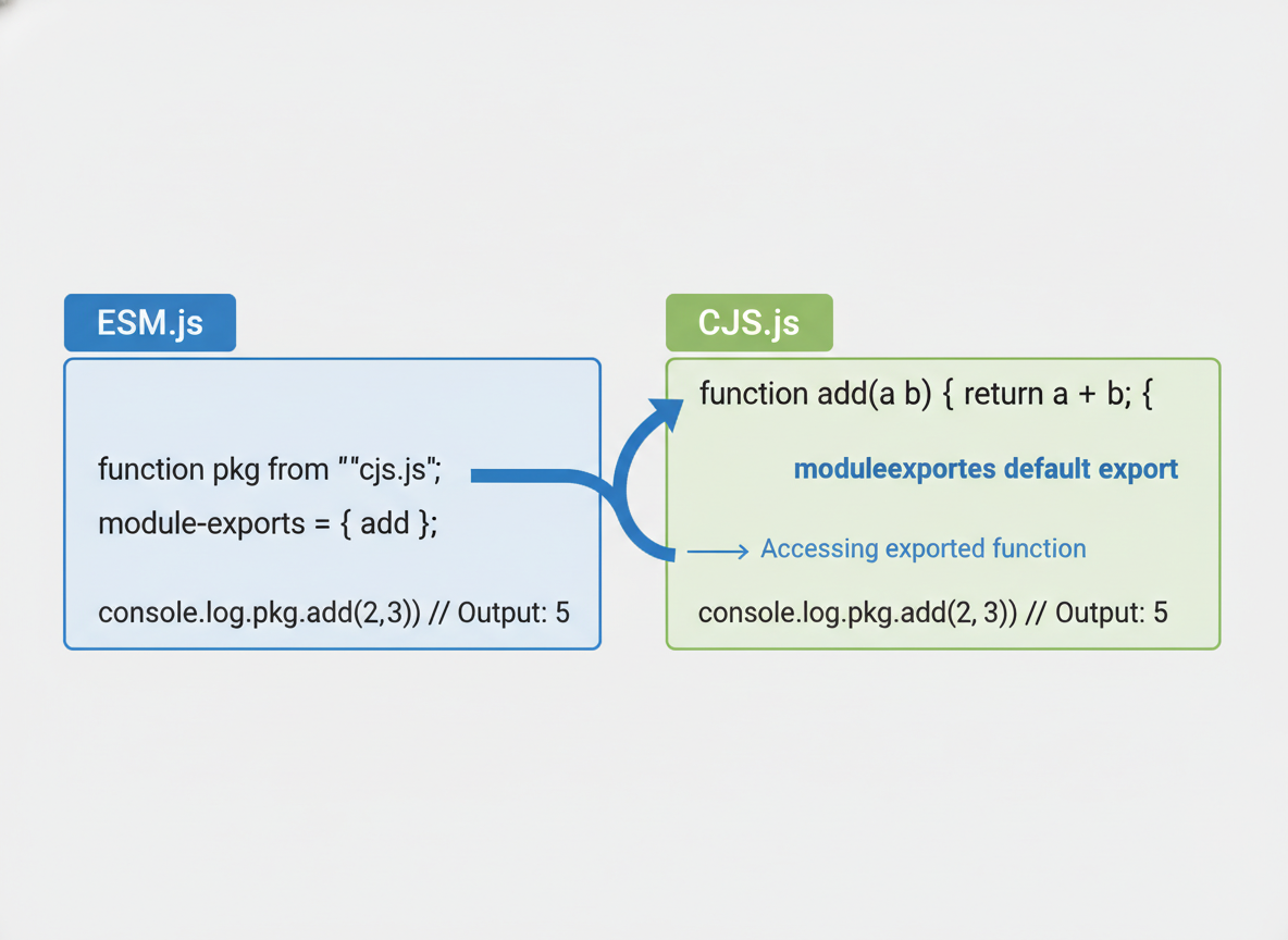 CommonJS basics — require/module.exports and exports — illustration 6