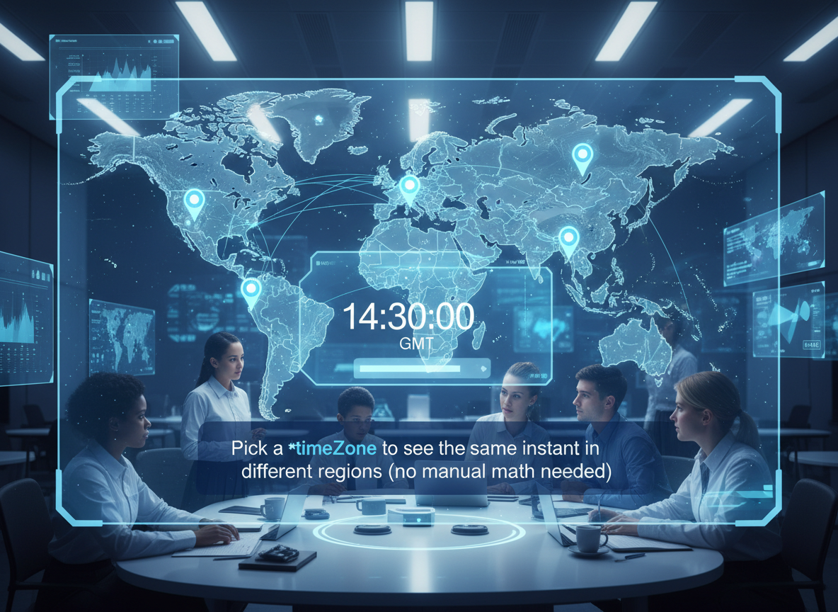 Datoer — grundlæggende funktioner, tidszoner og Intl.DateTimeFormat — illustration 6
