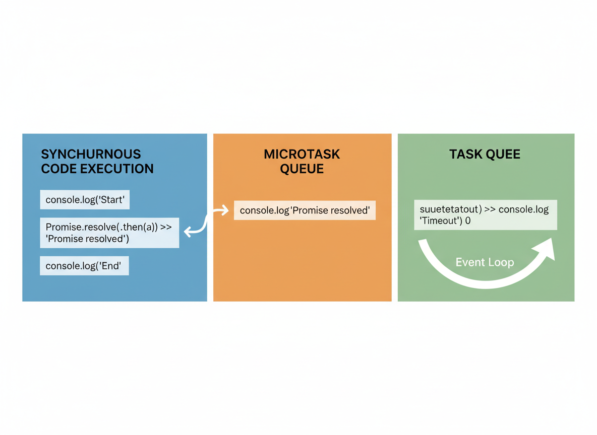 Event loop og det grunnleggende om task og microtask — illustrasjon 4