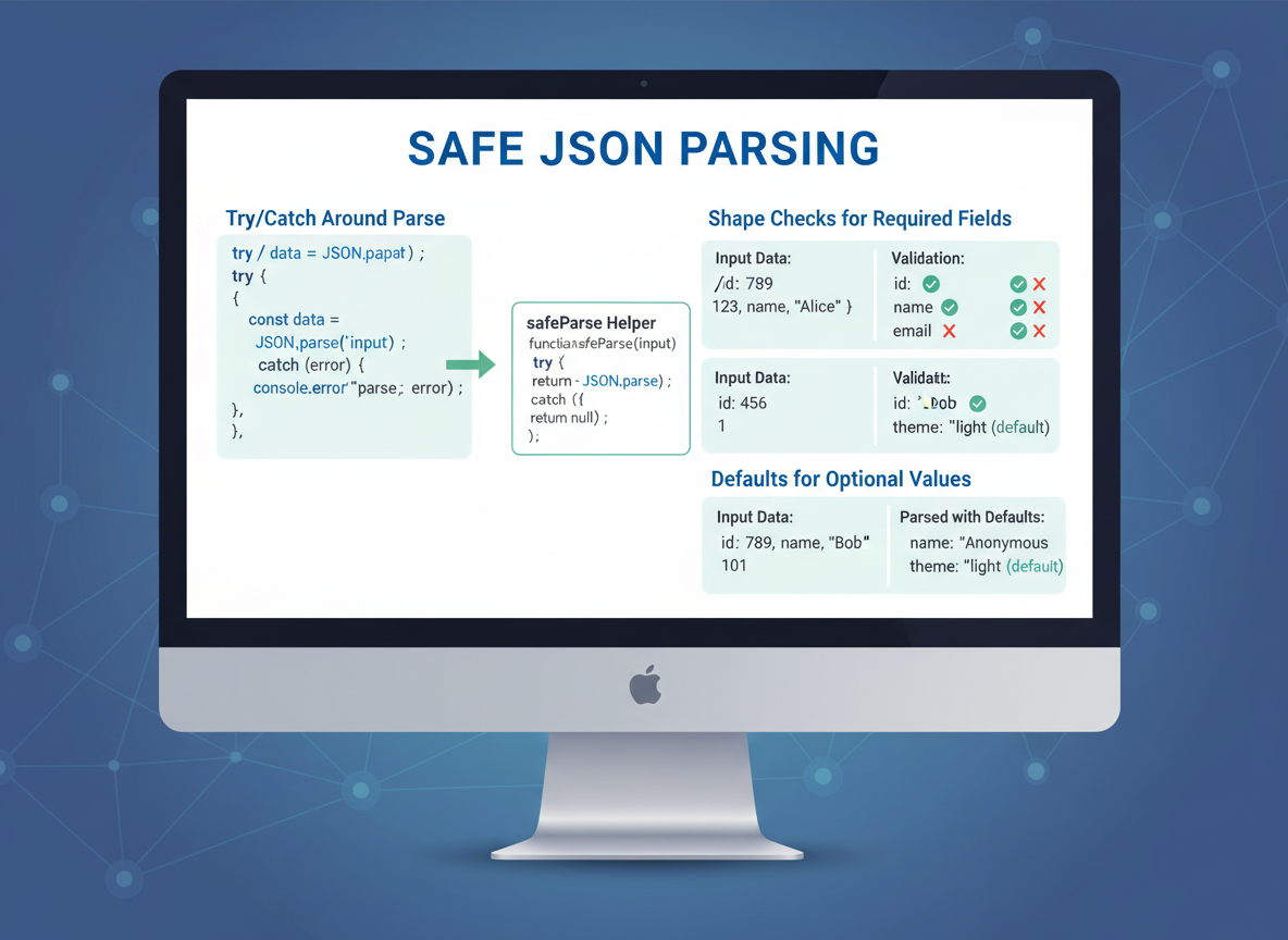 Safe JSON parsing strategies — illustration 1