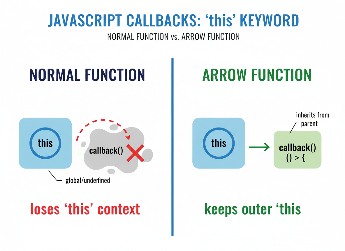 this lessicale e dinamico, ripasso delle arrow function — illustrazione 4