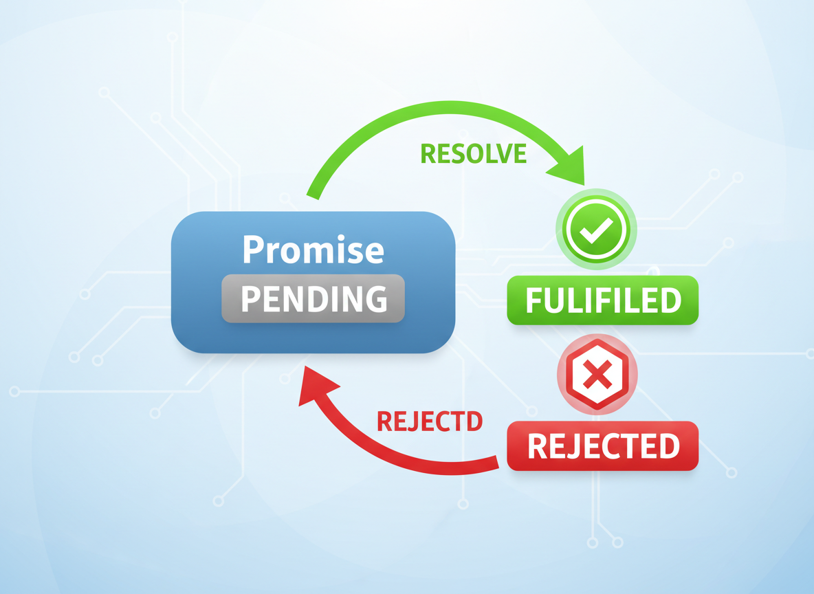 Promises — tilstander, kjeding og feilhåndtering — illustrasjon 2