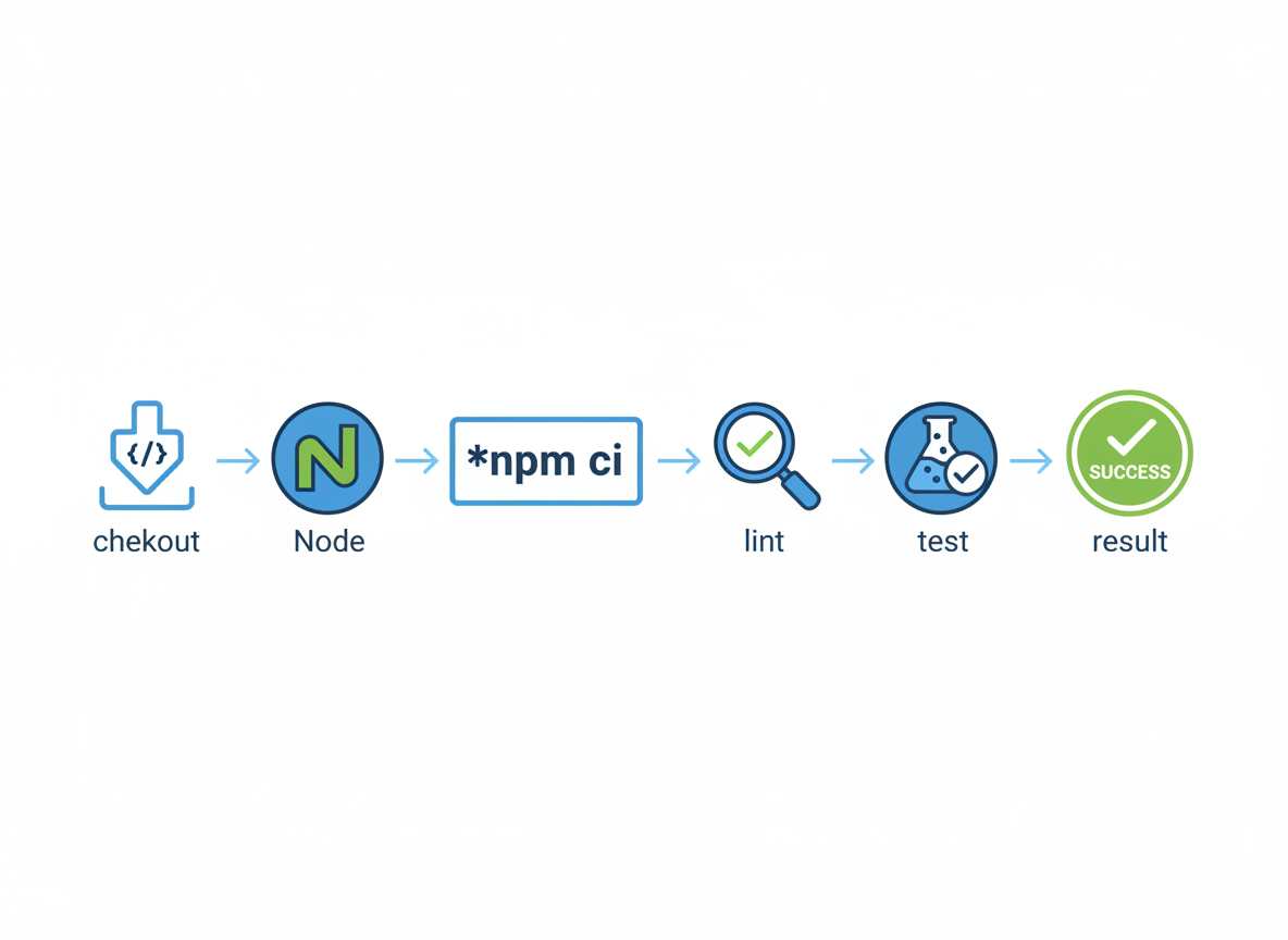 Fundamentos de CI: ejecutar lint y test en cada push — ilustración 3