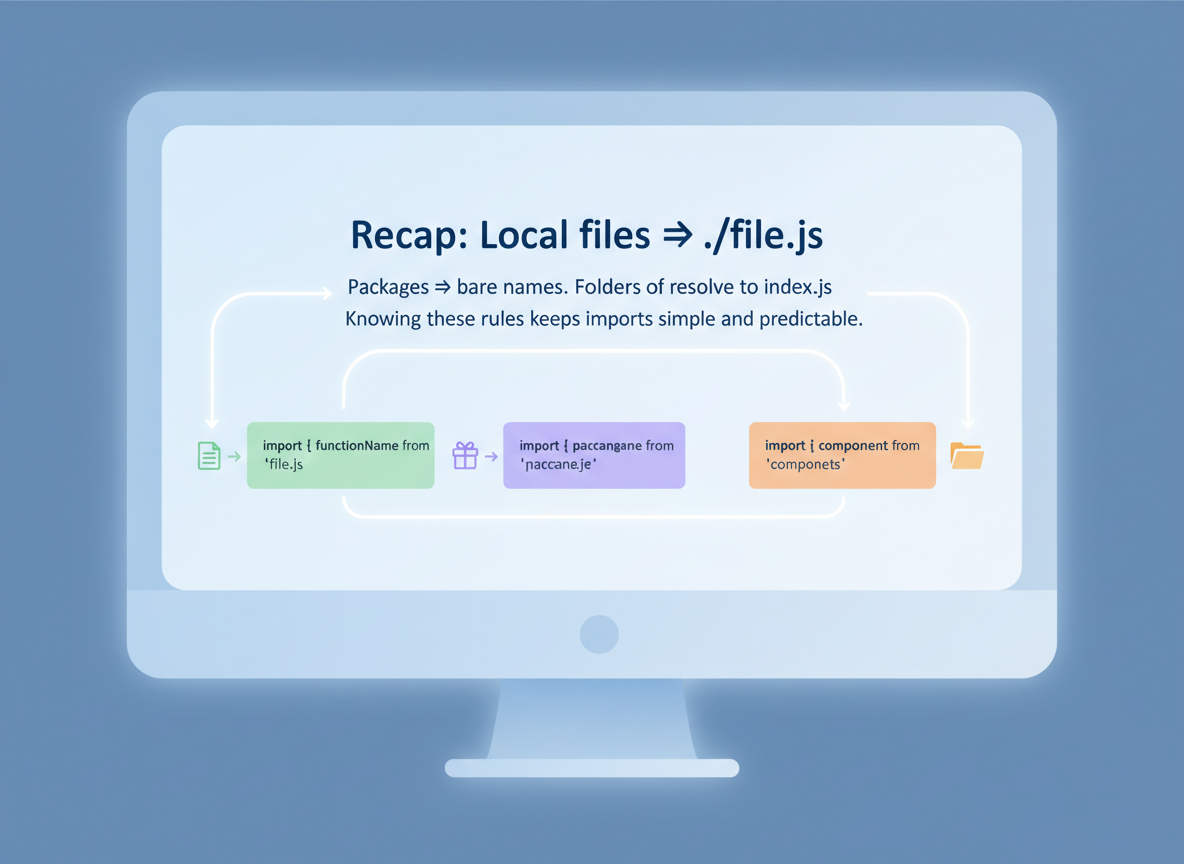 Modulopløsning i Node og browserbundlere — illustration 8