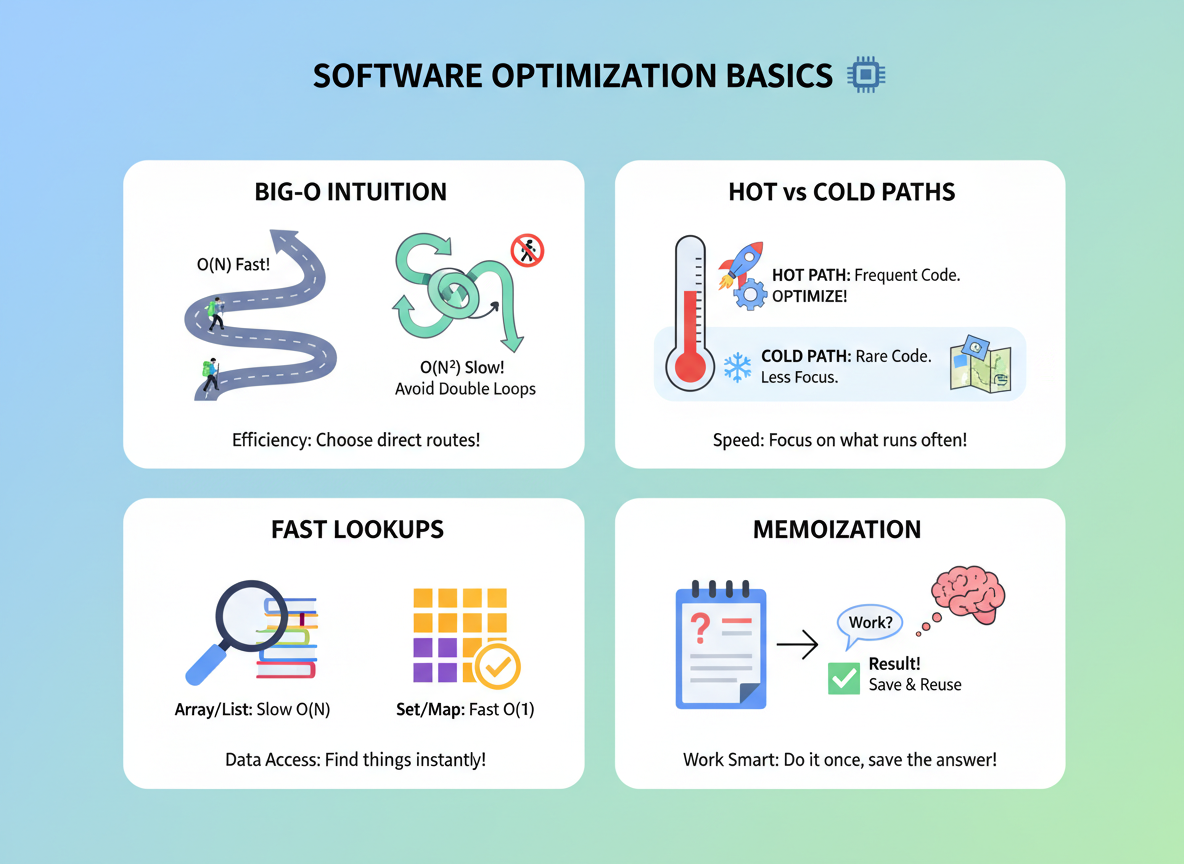 De basis van Big-O, hot versus cold paths (winst voor beginners) — illustratie 1