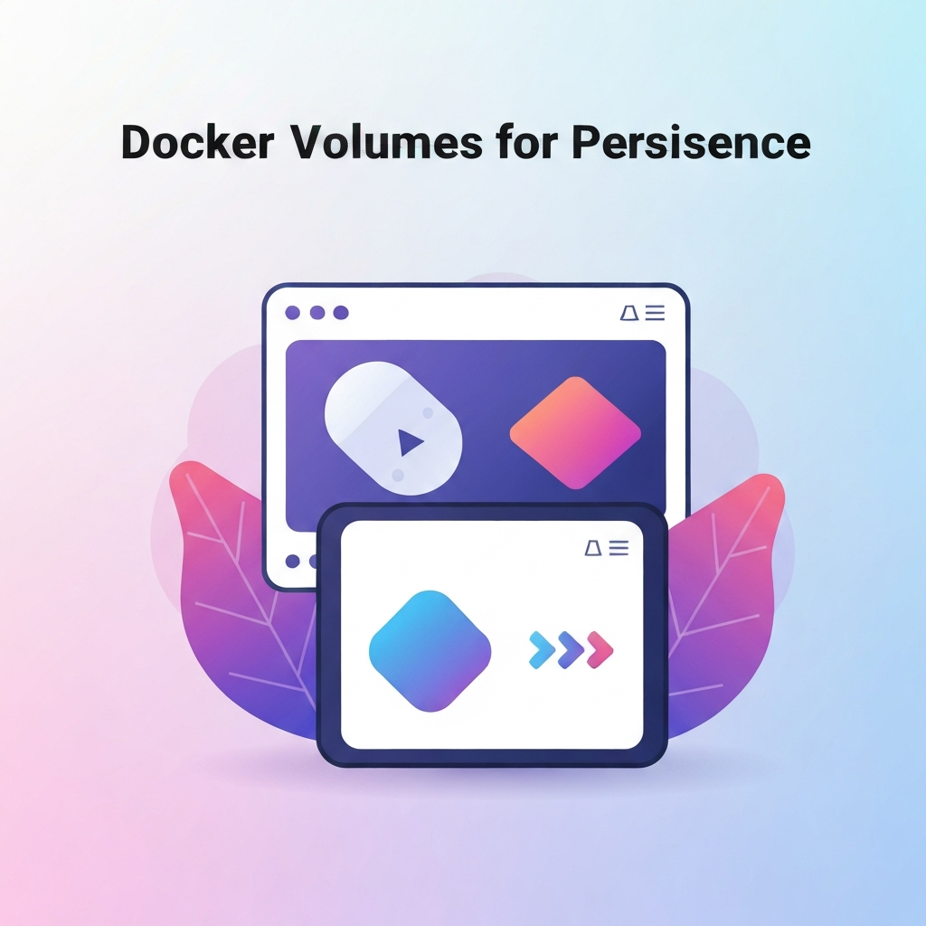 Docker-volumes voor persistentie — illustratie 1