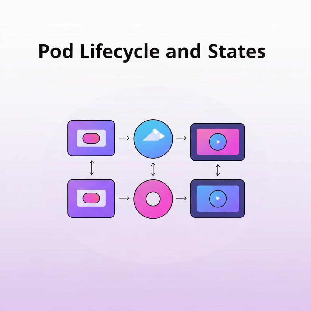 Жизненный цикл и состояния Pod — иллюстрация 1